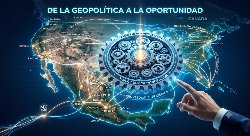 De la geopolítica a la oportunidad: el nuevo reto de las empresas mexicanas en las cadenas de suministro