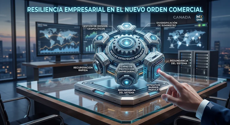 Resiliencia empresarial en el nuevo orden comercial
